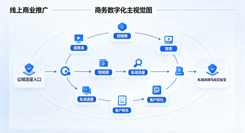 大姚县线上商业推广怎么做？全域流量闭环搭建与低成本转化实战指南